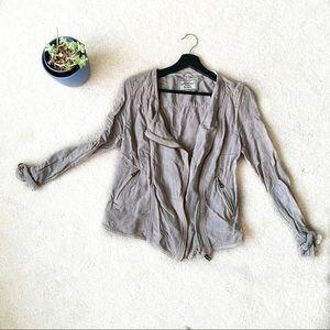 Lucky Brand Bomber Blazer Crossover